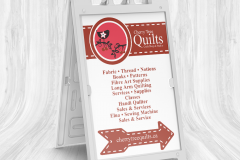 A FRAME SANDWICH SIGN