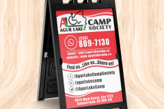 A FRAME SANDWICH SIGN